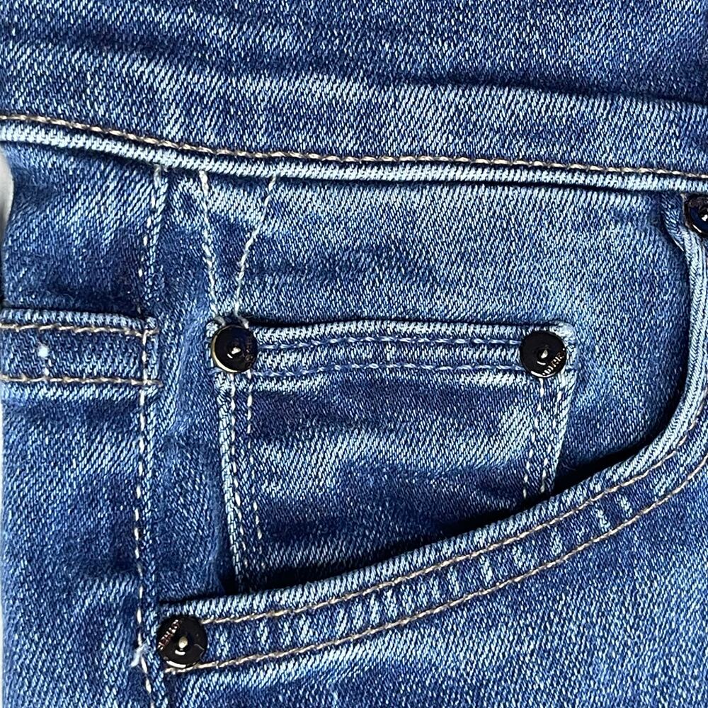 Mother The Tomcat Ankle Jeans womens sz 27 Night clubbing wash straight leg - Picture 8 of 13